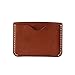 MEKU Handmade Slim Card Case Thin Soft Leather Front Pocket Wallet Minimalist