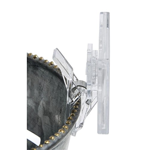 Swivel Clip Label Holder w/Covered Face, 10 per Bag