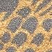 26-inch X 6-feet Non-Skid Rubber Backed Runner Rug | Grey - Gold Floral Modern Carpet Runner 2X6