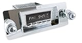 RetroSound HC-101-253-06-76 Hermosa Direct-Fit Radio For Classic Vehicles (Chrome Face And Buttons And Chrome Bezel)