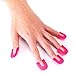 NPLE--26pcs(10 sizes) Curve Shape Spill-proof Finger Cover Sticker Nail Polish Holder