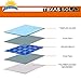 Texas Solar 100 Watt Polycrystalline 100W 12V Poly Solar Panel Module RV Marine Boat Yacht Off GridWaterproof Hail-Proof