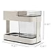 Eslite Toothbrush Toothpaste Stand Holder with 1 Cup Bathroom Storage Organizer