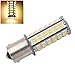GRV BA15S 1156 1141 LED bulb 126-3014 SMD AC/DC 11-24V 4W High Bright Warm White Pack of 2