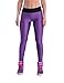 QIYUN.Z Women High Waist Stretch Skinny Shiny Spandex Leggings Pants Slim Fit Tights