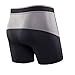 SAXX Underwear Co. Kinetic Boxer -Black/Steel -L