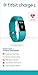 Fitbit Charge 2 Heart Rate + Fitness Wristband, Teal, Small (US Version)