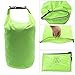 ioutdoor Dry Bag 5L/10L/20L/40L/70L, Ultra Lightweight Airtight Waterproof Bags, Roll Top Dry Sacks Great for Kayaking Rafting Hiking Swimming Camping Boating Water Sports(Green, 70L)