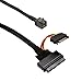 U.2 NVMe to MiniSAS Cable with SATA Power Connector for 2.5