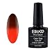 Chameleon Temperature Changing Colour Nail Lacquers Soak Off UV LED Gel Polish Chocolate - Coral