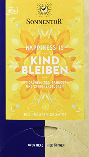 Sonnentor Bio Kind bleiben Tee Happiness is, 3er Pack (3 x 27 g)