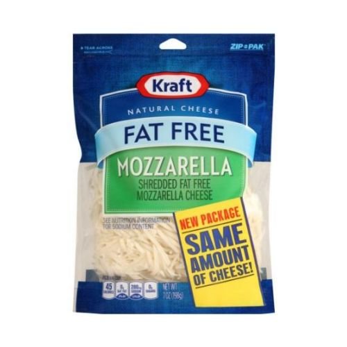 Kraft Zip Pak Natural Shredded Fat Free Mozzarella Cheese 7 Ounce 12 Per Case Buy Online In Sweden At Sweden Desertcart Com Productid 32483254