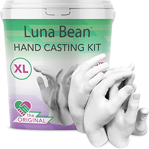 Luna Bean Keepsake Hands Casting KIT Family Hand Molding Clasped