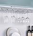 Organize It All Large Chrome Stemware Holder