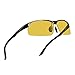 Mens Womens Night Vision Driving Polarized Sports Design Anti Glare Glasses with Yellow Lens for Outdoor Activities Sunglasses (BlackSports 1, Gold)