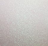 Opal White Glitter Cardstock, Paper Supply Station 15 Identical Sheets 12