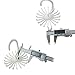 IPOW 2 Pack Updated Twirl Tie Rack Belt Hanger Holder Hook for Closet Organizer Storage