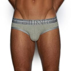 C-IN2 Zen Low Rise Brief-Grant Gray Heather-L