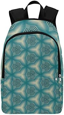 AIKENING Blue Pattern Texture Design Color Casual Daypack Travel Bag College School Backpack Mens Women