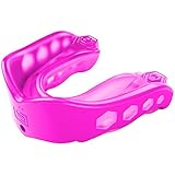 Shock Doctor Gel Max Convertible Mouth Guard, Pink, Adult