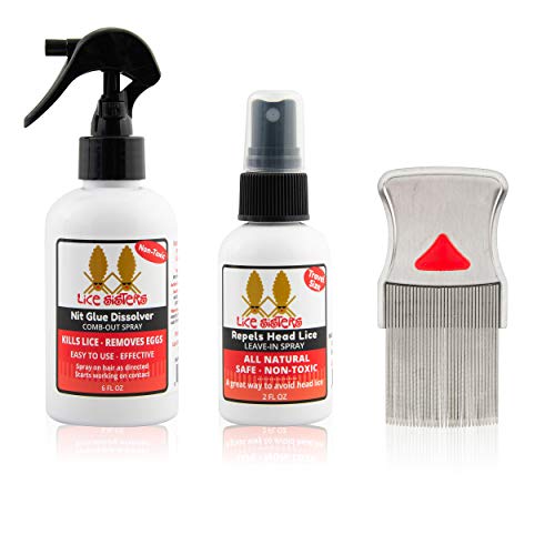 Lice Sisters Lice Treatment and Prevention Kit, Small Nit Glue