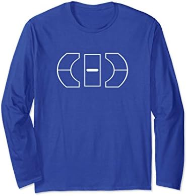 Unisex Evolution Evo 10 Long Sleeve Shirt Large Royal Blue