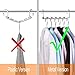 GEFTOl Space Saving Hangers Metal Hanger Magic Cascading Hanger Closet Clothes Organizer(20 Pack)