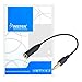 Generic Stereo Headset Extended Adapter for Apple iPhone 3G, 3GS, 3.5mm - Black
