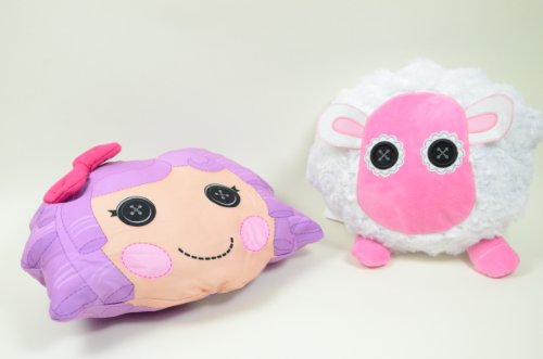 Lalaloopsy Featherbed/Sheep Reversible Pillow