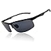 Duco Men's Sports Style Polarized Sunglasses Carbon Fiber Unbreakable Frame X6