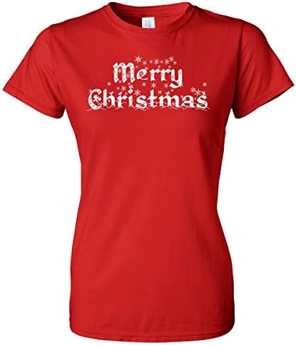 Ripped Ink Clothing Merry Christmas Womens T Shirt