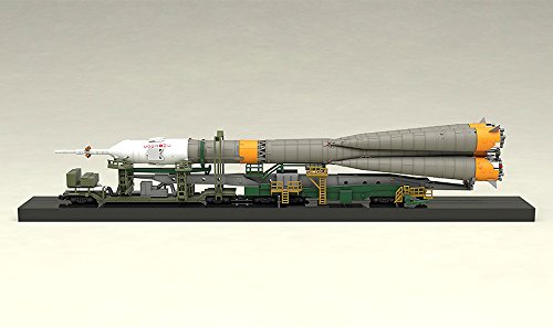 Good Smile Soyuz Rocket & Transport Train 1: 150 Scale Plastic Model Kit - Thumbnail 4