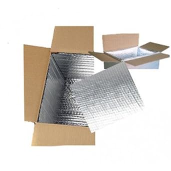 Thermofolie Luftpolsterfolie ALU - Wärmedämmende Isolierungsfolie aus Aluminium - Wärme Isolierung - Schalldämmung - Wasser -