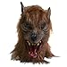 SUPOW Halloween Wolf Mask, Costumes Creepy Scary Full Face Werewolf Mask for Halloween and Cosplay Costume Party Horror Nights (Yellow)