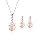 Fashion Crystal Necklace Earring Fashion Jewelry sets For Women Wedding Christmas Gift