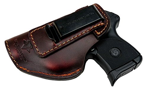 Relentless Tactical The Defender Leather IWB Holster - Made in USA - Fits Ruger LCP