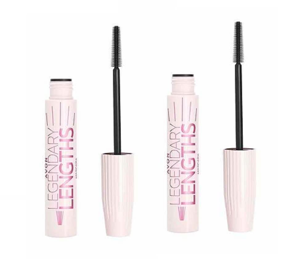 Pack of 2 Legendary Lengths Mascara – Black – 2 x 10ml by Avon