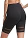 SweatyRocks Women's Mesh Panel Biker Legging Shorts Yoga Gym Workout Shorts