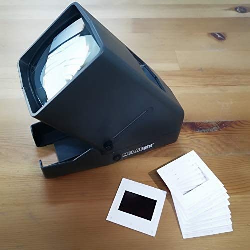 Medalight Portable 35mm Film LED Slide and Negative Viewer with Six Slide Mounts and Two Lens Cleaning Cloth