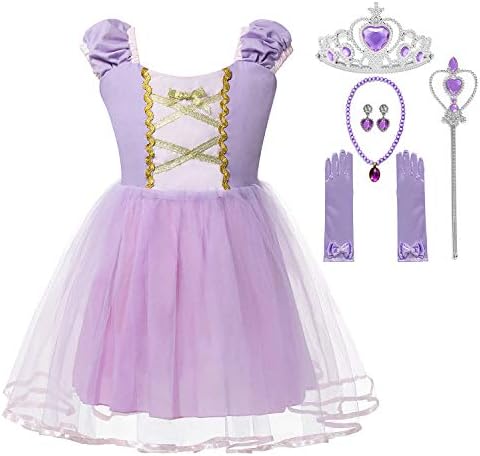 Baby Girl Little Princess Cosplay Dress with Accessories