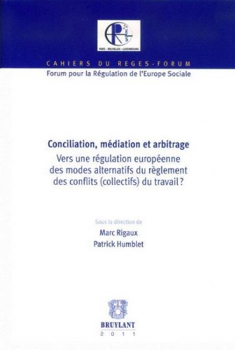 Conciliation, médiation et arbitrage
