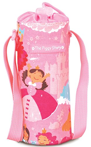 The Piggy Story 'Enchanted Princesses' Child's Insulated Wipe-Clean Carry-Along Bottle Bag for 500ml Bottles
