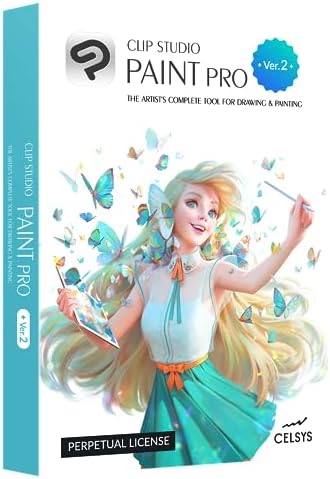 Amazon.com: CLIP STUDIO PAINT EX - New | 12 Months License | 1