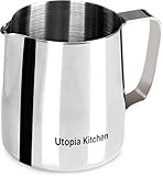 Pitcher Stainless Steel Milk Frothing 12 Oz (350 ml) (Kitchen)