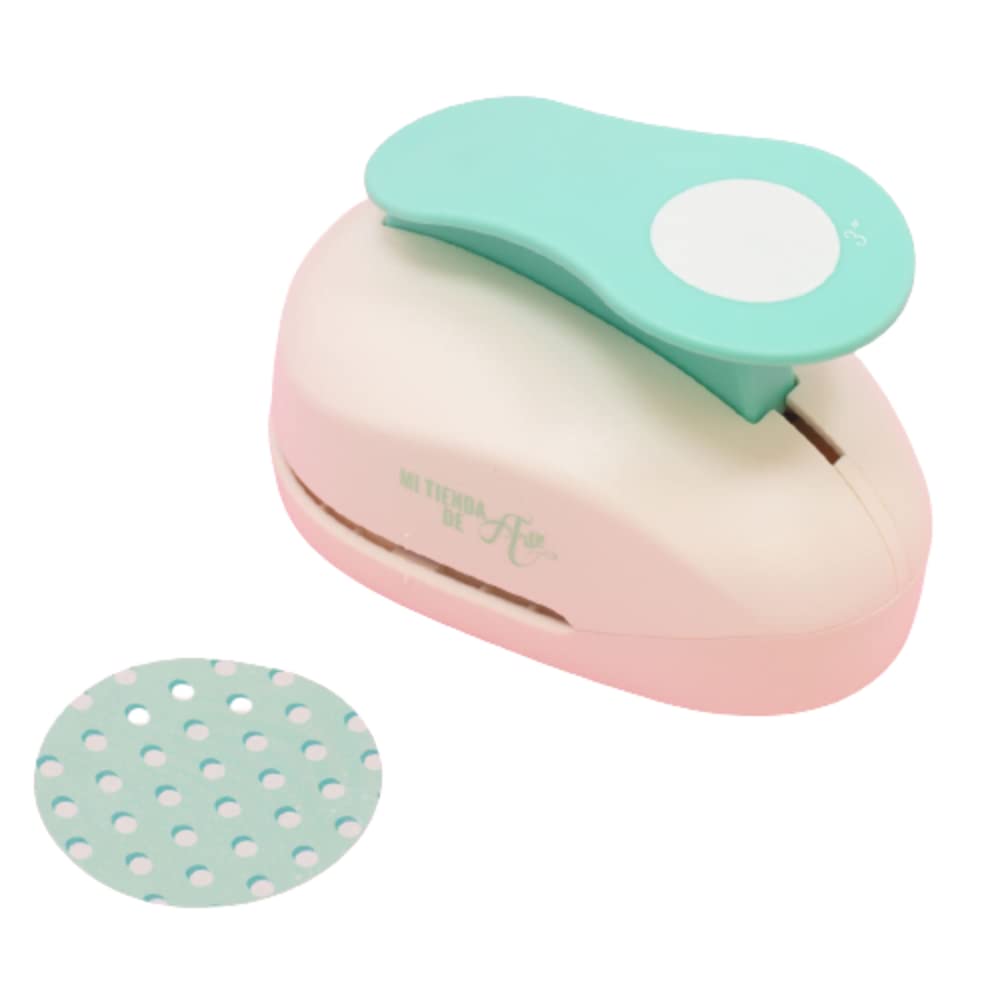 Craftelier - 2” (5.08 cm) Diameter Circle Punch with Lever Press | Suitable for Paper and Cardstock | Ideal for Craft and Scrapbooking Projects | Size Approx. 11.5 x 7 x 8 cm