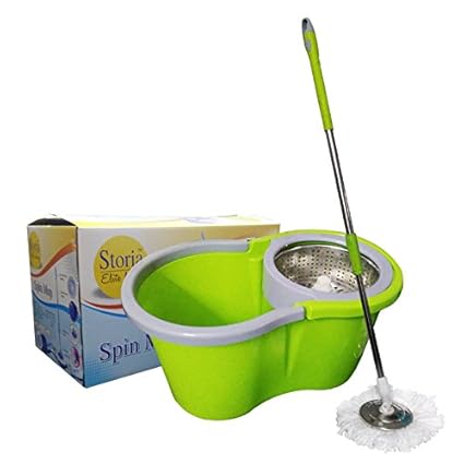 Sterling 360 Degree Spin Mop With Stainless Steel Disc & Steel Spinner