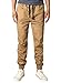 HEMOON Mens Regular Fit Twill Chino Harem Jogger Pants