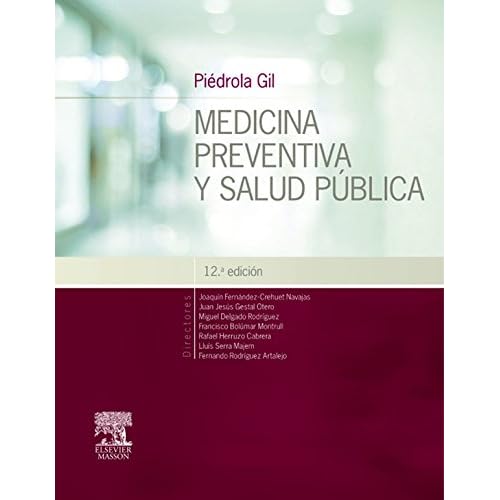 Piédrola Gil. Medicina preventiva y salud pública
