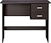 OneSpace Adina 2-Drawer Desk, Small Writing Desk with Drawers, Espresso