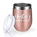 Aunt Gifts - Auntie’s Sippy Cup - BAE Best Aunt Ever Gifts - Auntie Gifts, Aunt Gifts from Niece, Nephew - Funny Baby Announcement, Birthday, Christmas Gifts for Aunt, Sister - GSPY Wine Tumbler Cup